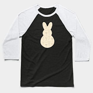 Bunny Peep with Bows Baseball T-Shirt